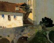 伊格纳西奥 狄亚兹 奥拉诺 : Village of Urbina, Sketch